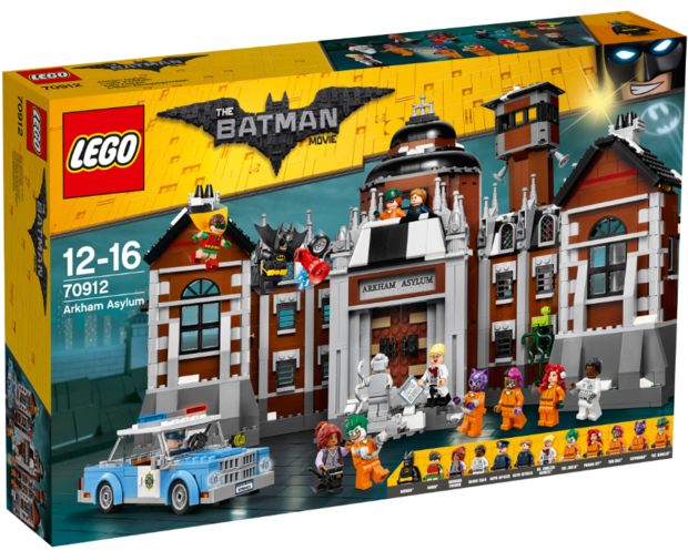 Replacement Sticker voor Set 70912 - Arkham Asylum