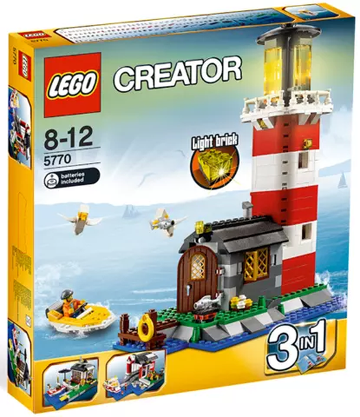 Replica Sticker voor Set 5770 - Lighthouse Island