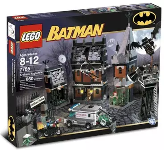 Replica Sticker voor Set 7785 - Arkham Asylum