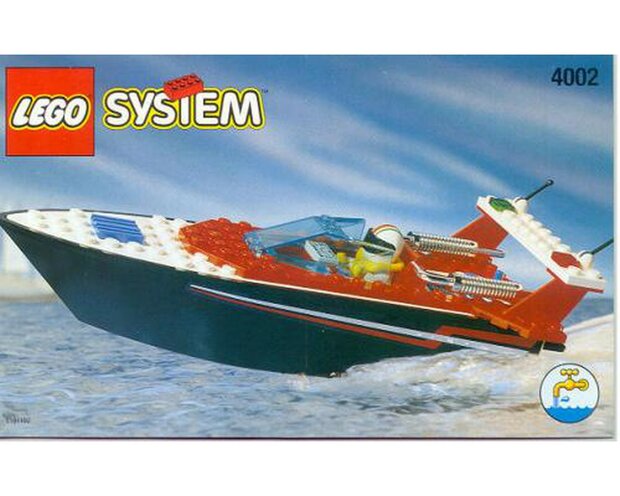 Replica Sticker voor Set 4002 - Riptide Racer