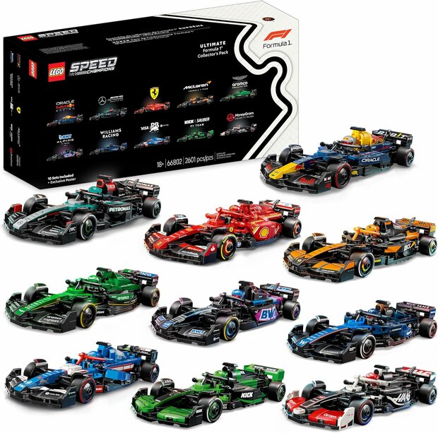 Sticker Bundle - 2025 F1 Speed Champions Alternative Stickers