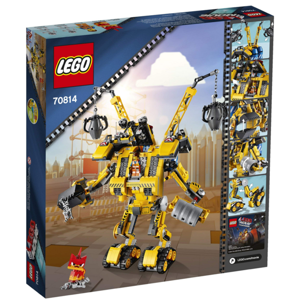 Replacement Sticker for Set 70814 - Emmet&#039;s Construct - o - Mech