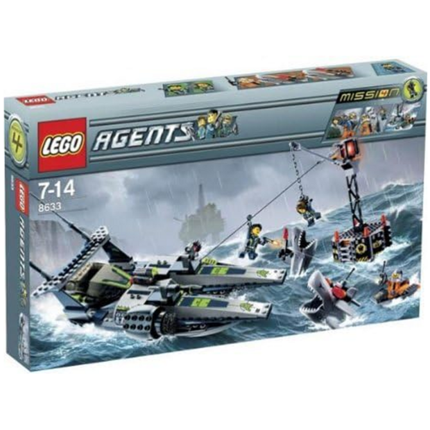 Replacement Sticker for Set 8633 - Mission 4 - Speedboat Rescue