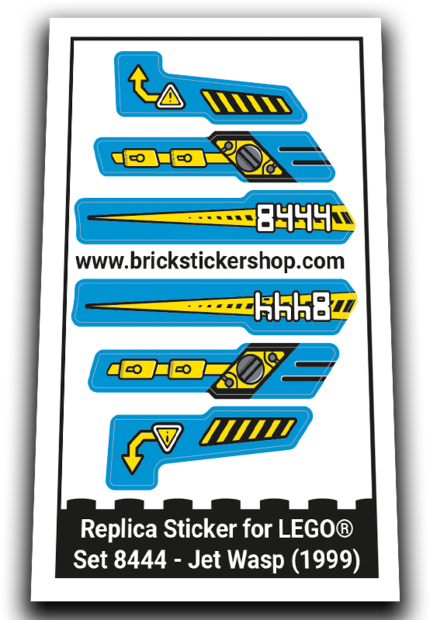 Replacement Sticker for Set 8444 - Jet Wasp