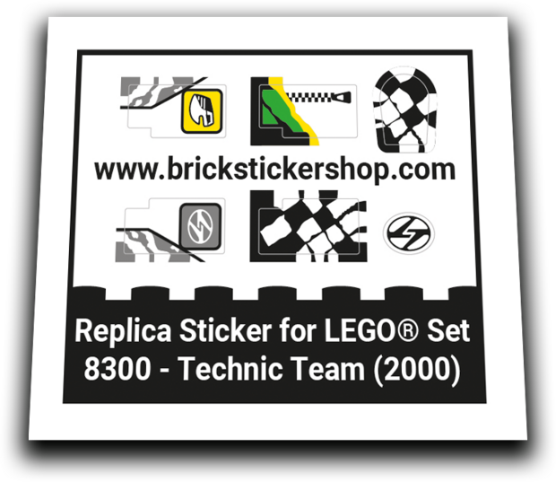 Replacement Sticker for Set 8300 - Technic Team