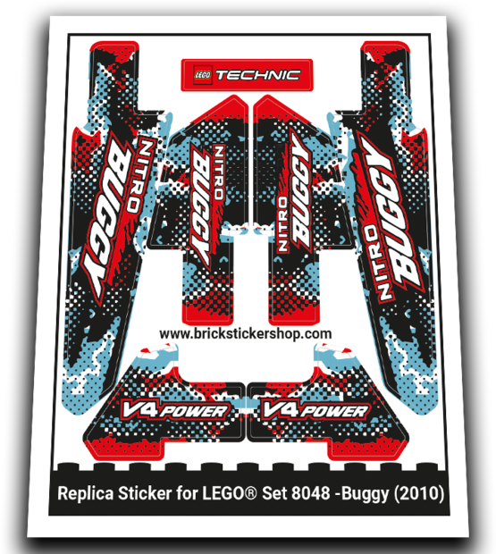 Replacement Sticker for Set 8048 - Buggy