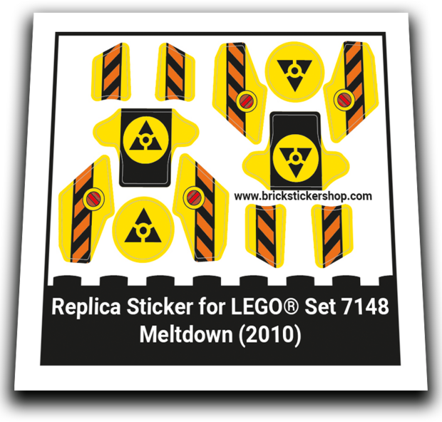 Replacement Sticker for Set 7148 - Meltdown