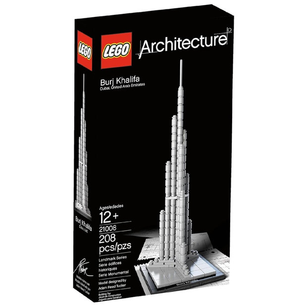 Replacement Sticker for Set 21008 - Burj Khalifa