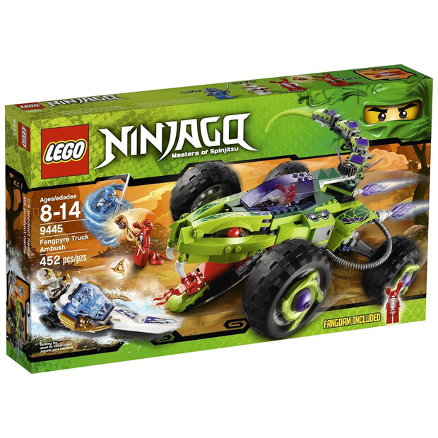 Replacement Sticker for Set 9445 - Fangpyre Truck Ambush