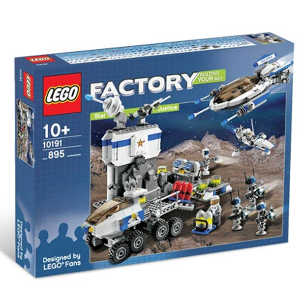 Replacement Sticker for Set 10191 - Star Justice