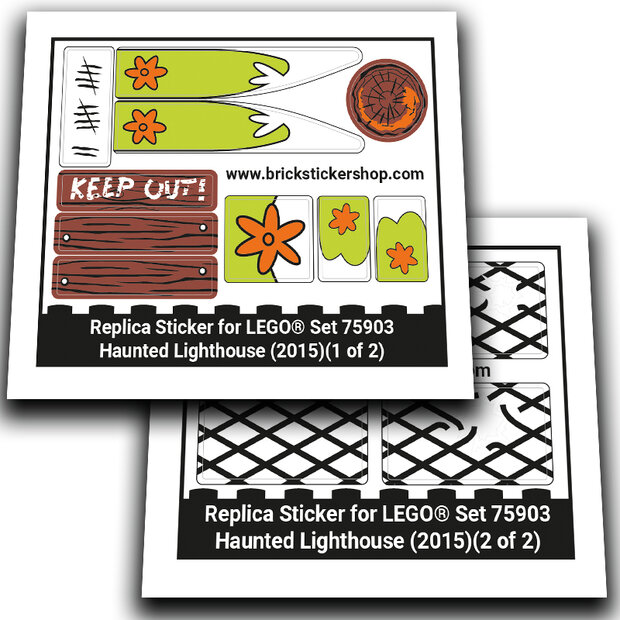 Replacement Sticker for Set 75903 - Haunted Lighthouse