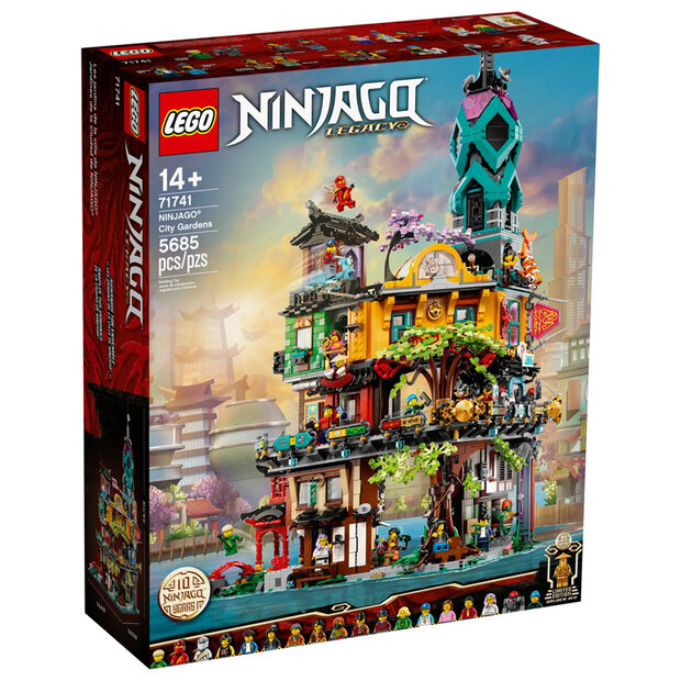 Replacement Sticker for Set 71741 - Ninjago City Gardens
