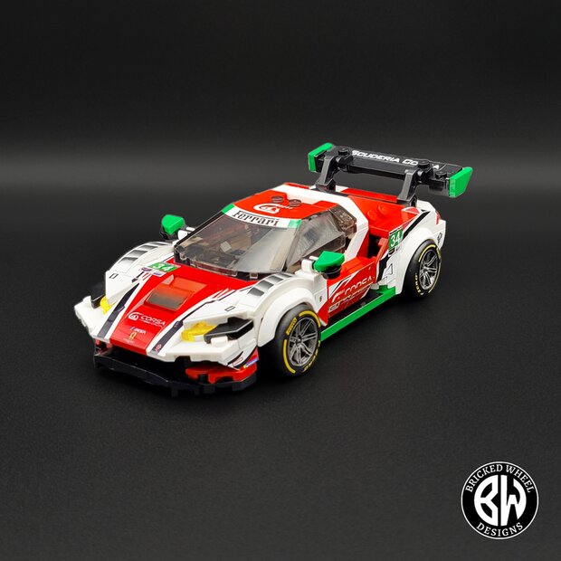 Custom Sticker - FERRARl 296 GT3 Corsa Horizon by BrickedWheel