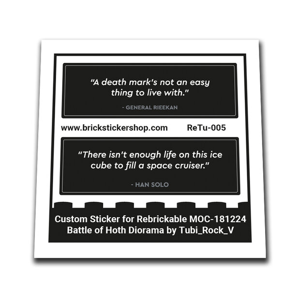 Custom Sticker - Battle of Hoth Diorama by Tubi_Rock_V