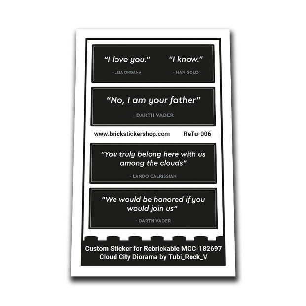 Custom Sticker - Cloud City Diorama by Tubi_Rock_V