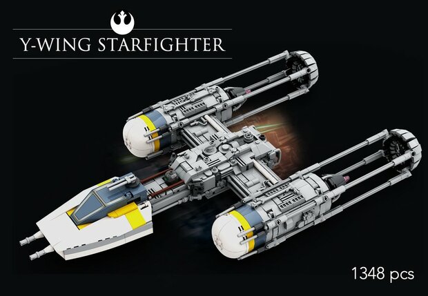 Custom Sticker - Y-Wing Starfighter by Tubi_Rock_V