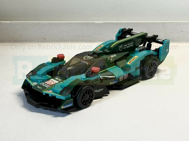 Custom Sticker - Aston Martin Valkyrie LMH 009 WEC by Taters