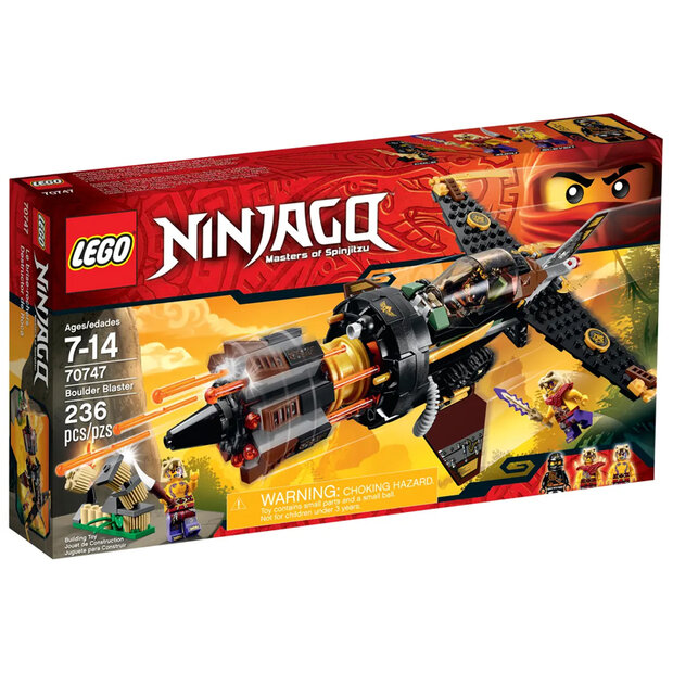 Replacement Sticker for Set 70747 - Boulder Blaster