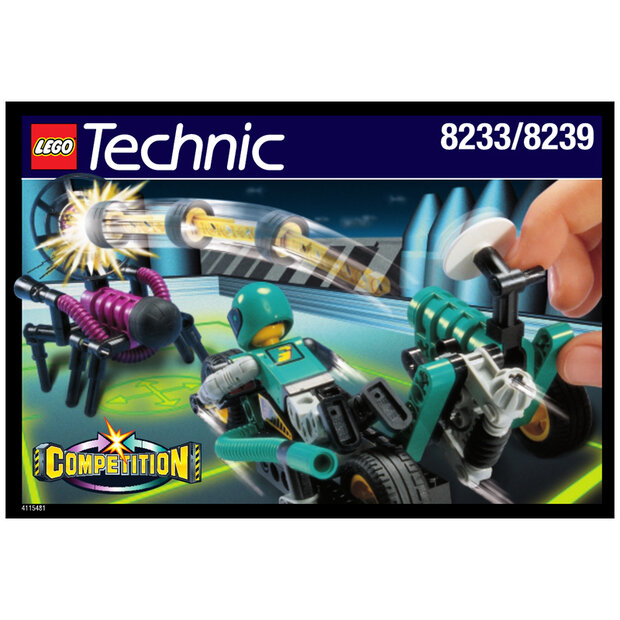 Pegatina de repuesto para set 8239 - Cyber Challenge