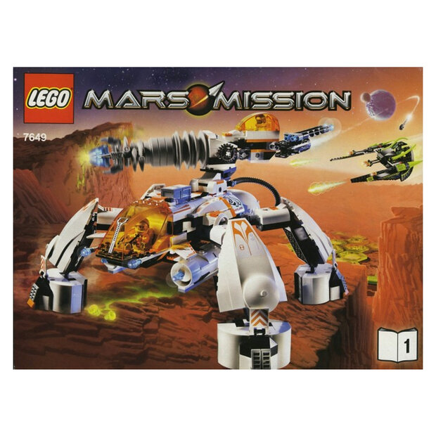 Replacement Sticker for Set 7649 - MT-201 Ultra-Drill Walker