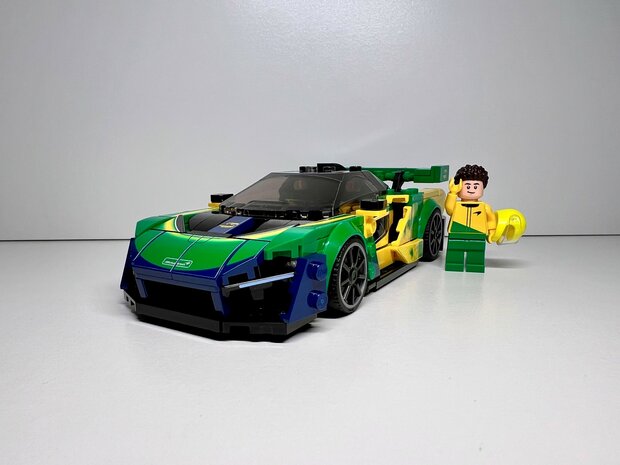 Custom Sticker - McLaren Senna - Senna Sempre Livery by Coolegup MOCs