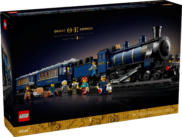 Alternative Sticker for Set 21344 - The Orient Express Train (Version 7)