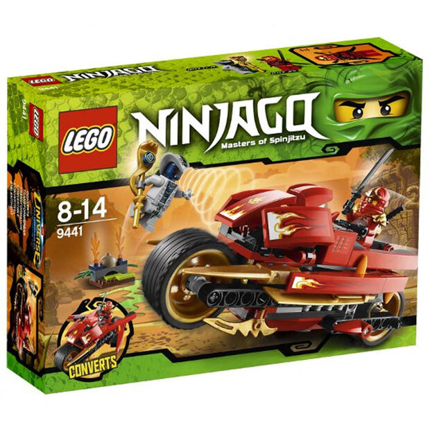 Replacement Sticker voor Set 9441 - Kai&#039;s Blade Cycle