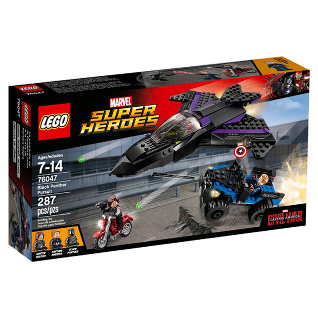 Replacement Sticker voor Set 76047 - Black Panther Pursuit