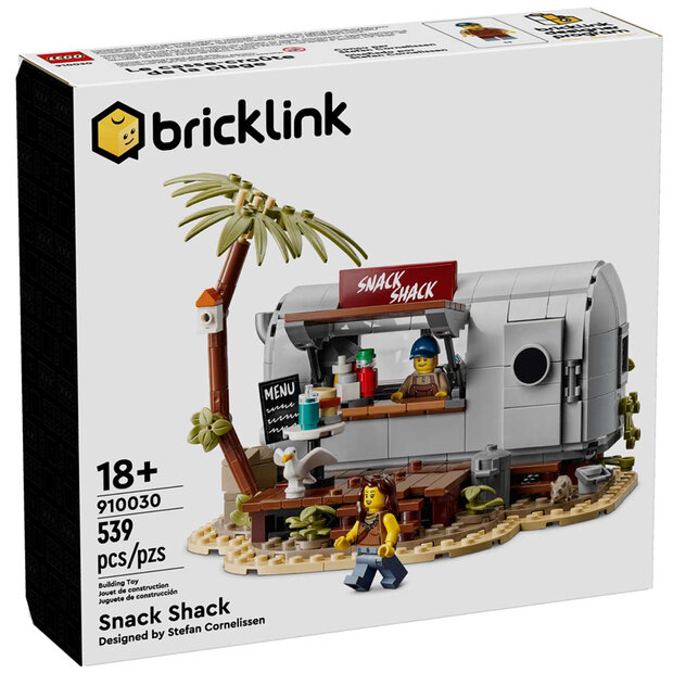 Replacement Sticker for Set 910030 - Snack Shack