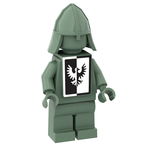 Custom Sticker - Black Falcon Vests (Black-White)