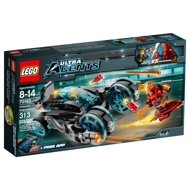 Replacement Sticker voor Set 70162 - Infearno Interception