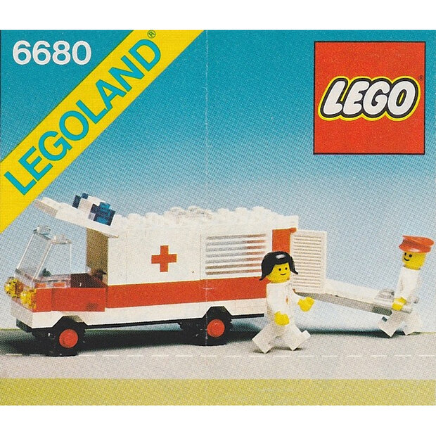 Replacement Sticker for Set 6680 - Ambulance