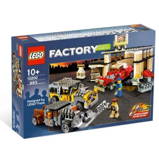 Replacement Sticker for Set 10200 - Custom Car Garage