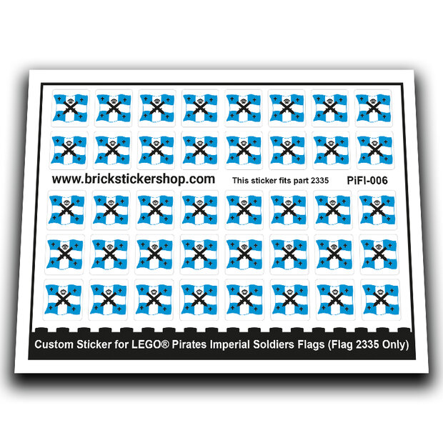 Custom Sticker - Imperial Soldiers Flags