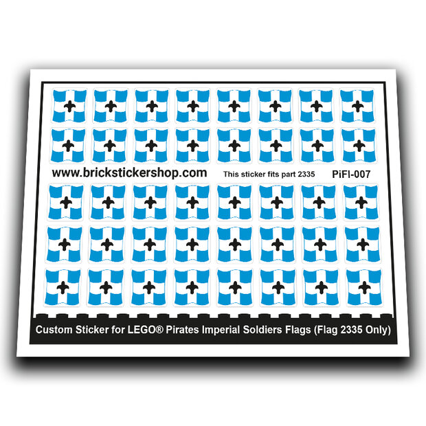 Custom Sticker - Imperial Soldiers Flags