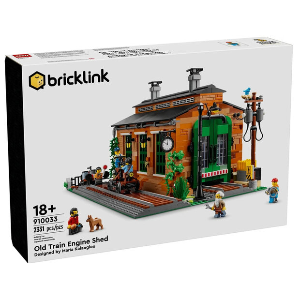 Replacement Sticker for Set 910033 - Old Train Engine Shed