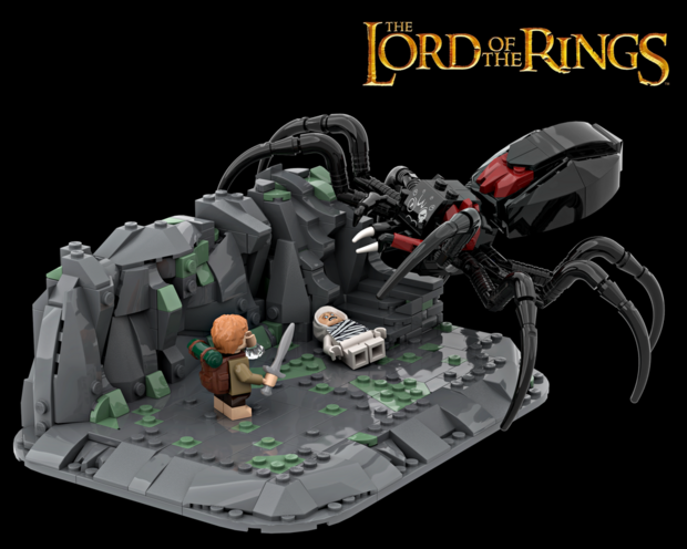 Custom Sticker - Shelob&#039;s Lair by Tubi_Rock_V