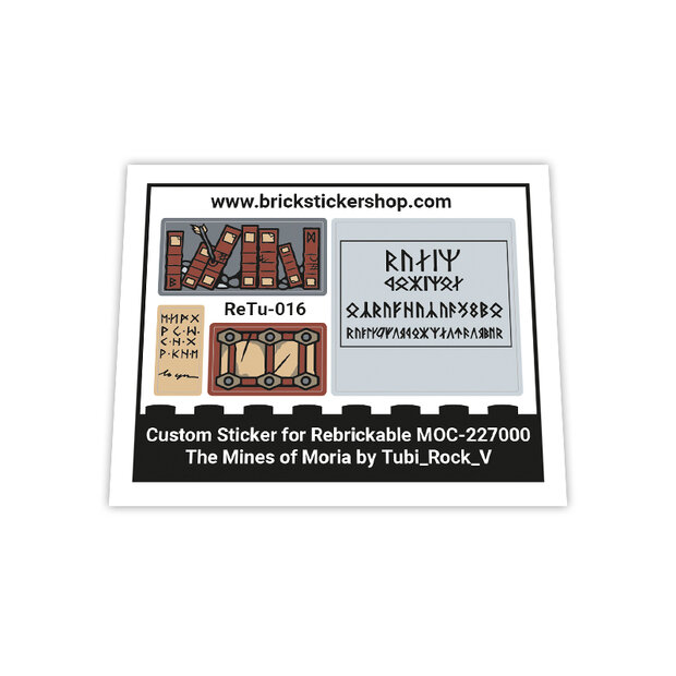 Custom Sticker - The Mines of Moria by Tubi_Rock_V