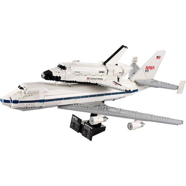 Alternative Sticker for Set 10360 - Shuttle Carrier Aircraft (Version 05 - Discovery)