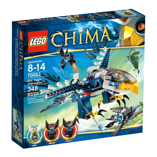 Replacement Sticker voor Set 70003 - Eris&#039; Eagle Interceptor