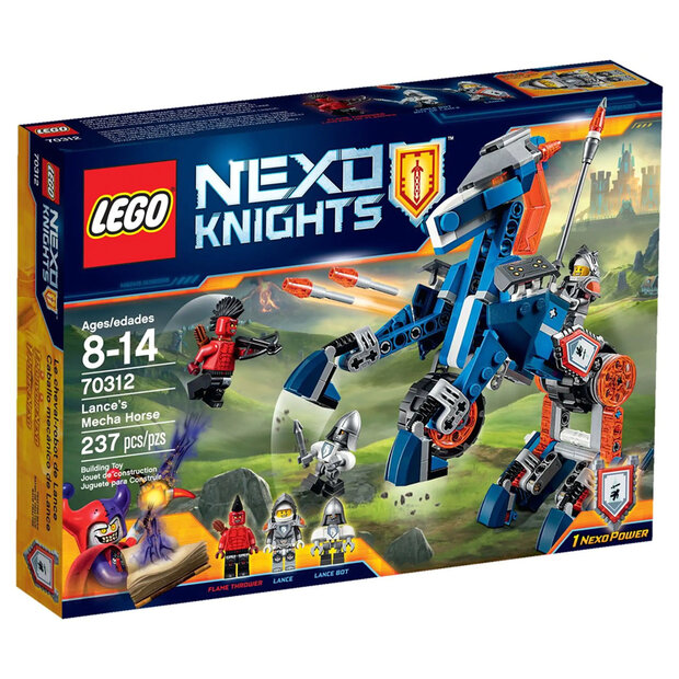 Replacement Sticker voor Set 70312 - Lance&#039;s Mecha Horse