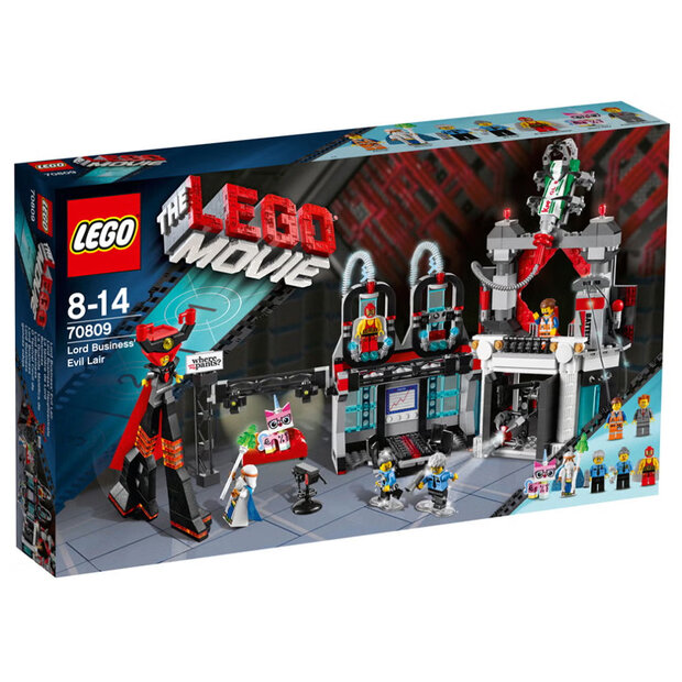 Replacement Sticker for Set 70809 &ndash; Lord Business&rsquo; Evil Lair