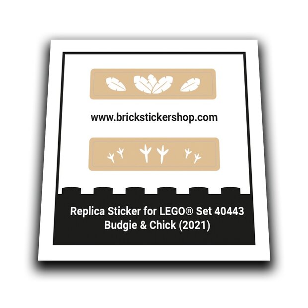 40443 - Budgie &amp; Chick - L0040433 - Afbeelding 1