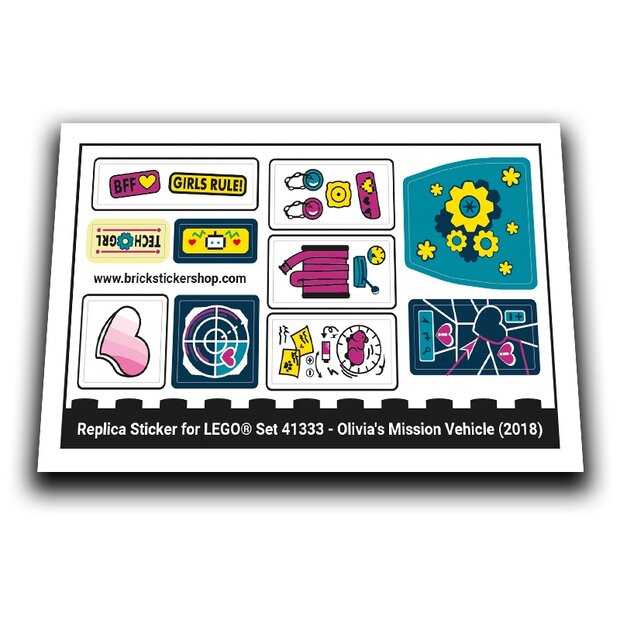 41333 - Olivia&#039;s Mission Vehicle - L0041333 - Afbeelding 1