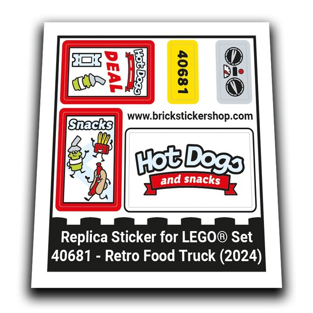 40681 - Retro Food Truck - L0040681 - Afbeelding 1