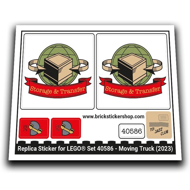 40586 - Moving Truck - L0040586 - Afbeelding 1