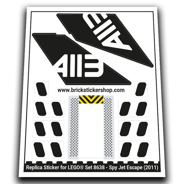 8638 - Spy Jet Escape - L0008638 - Afbeelding 1