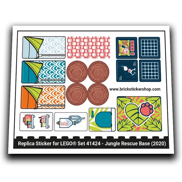 41424 - Jungle Rescue Base - L0041424 - Afbeelding 1