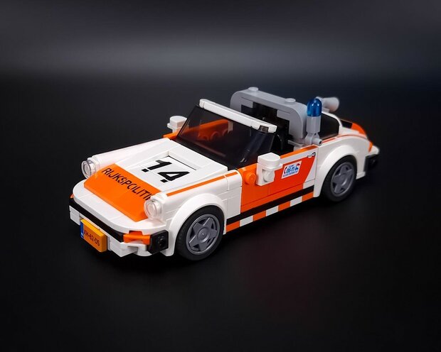 Custom Sticker - Porsche 911 Targa SC Rijkspolitie by SFH_Bricks