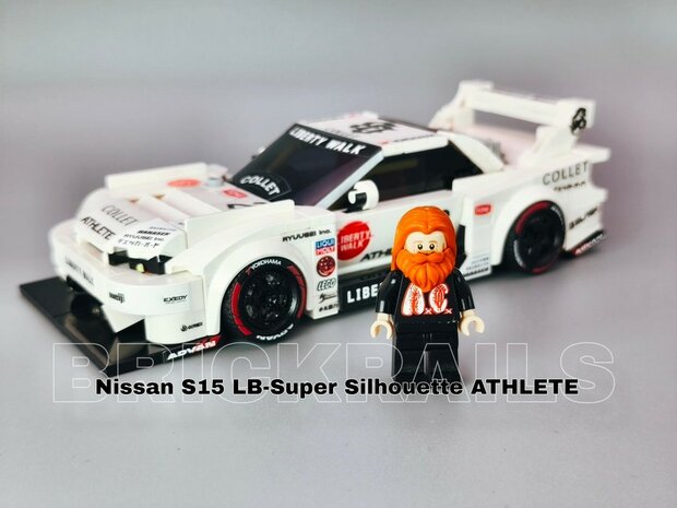 Custom Sticker - Nissan S15 Silvia LB-Super Silhouete ATHLETE by Sergio_Batista